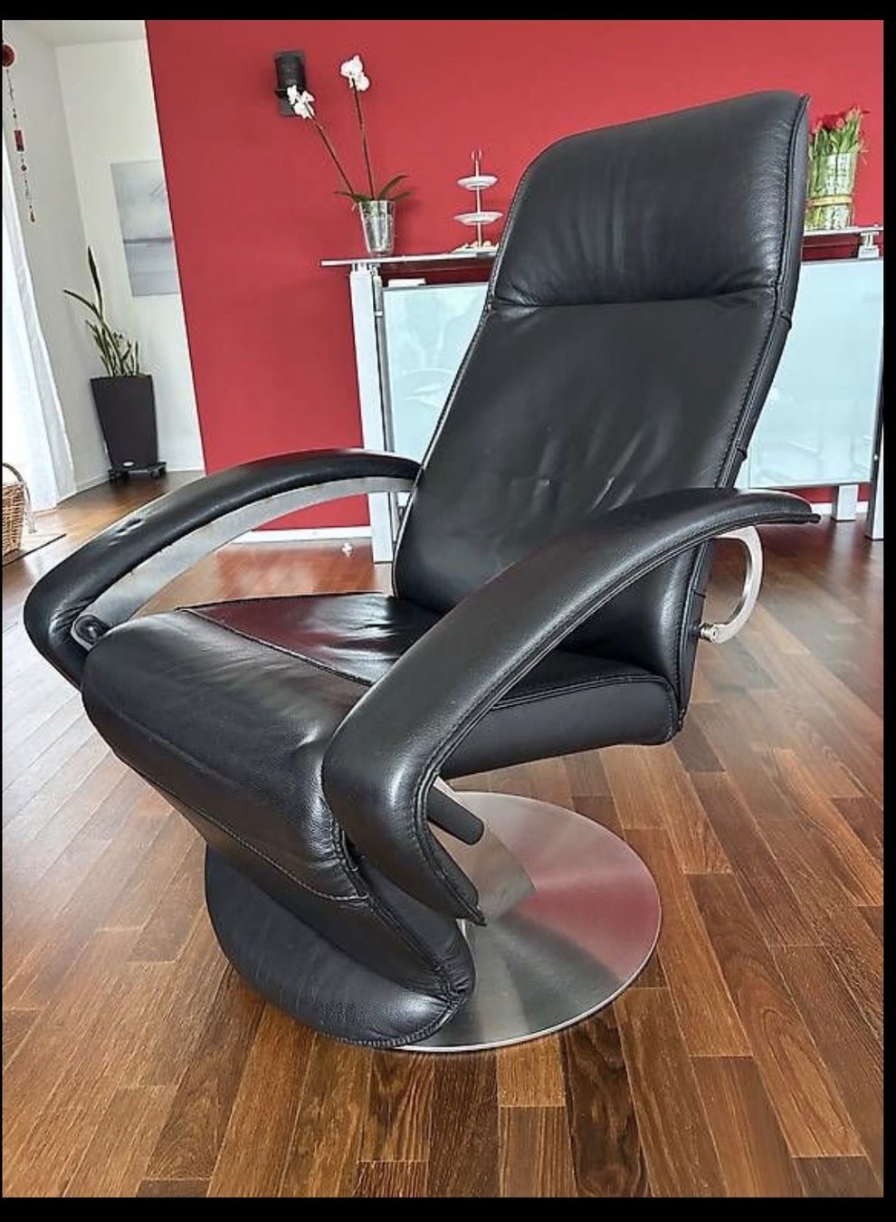 Pfister Fauteuils: Relax Echtleder Sessel Zwei Stück – D'occasion à Zürich par mybach44
