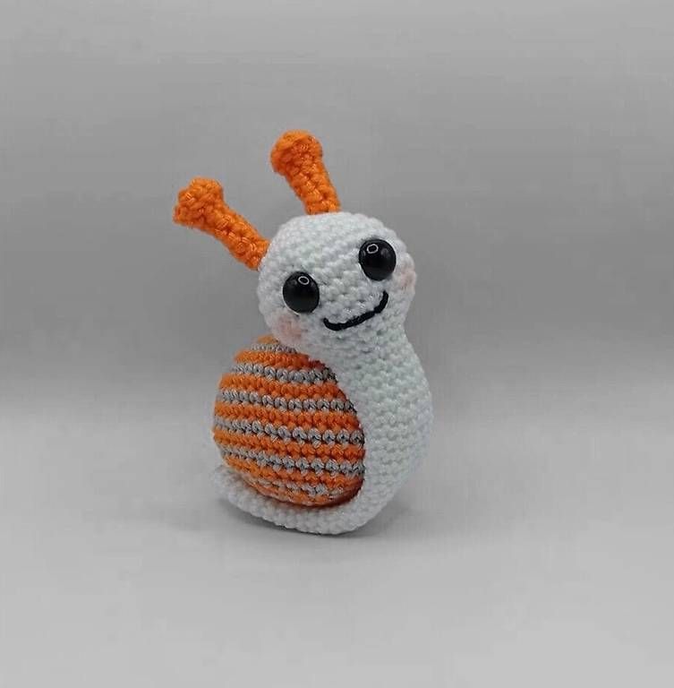 Tutte le decorazioni: Dekoration Schnecke / Geschenk Deko Garten – Nuovo (secondo la descrizione) da Flawil venduto da Haekelwunsch.ch 3