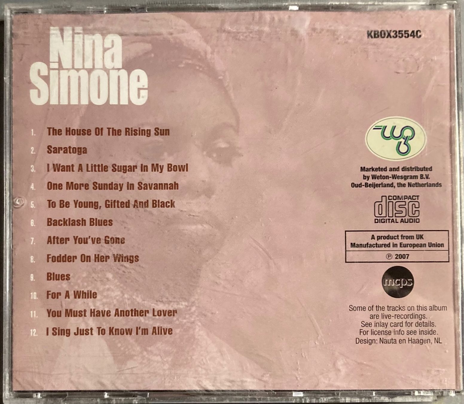 CDs: NINA SIMONE - NINA SIMONE – D'occasion à Poliez-Pittet par Newtown-Records 1