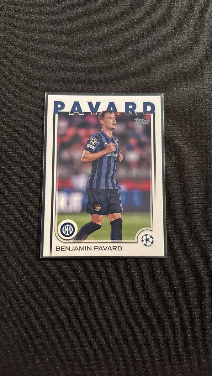Topps Carte collezionabili: Benjamin Pavard - Topps Champions League - Inter – Usato da Kaiseraugst venduto da Baum_12