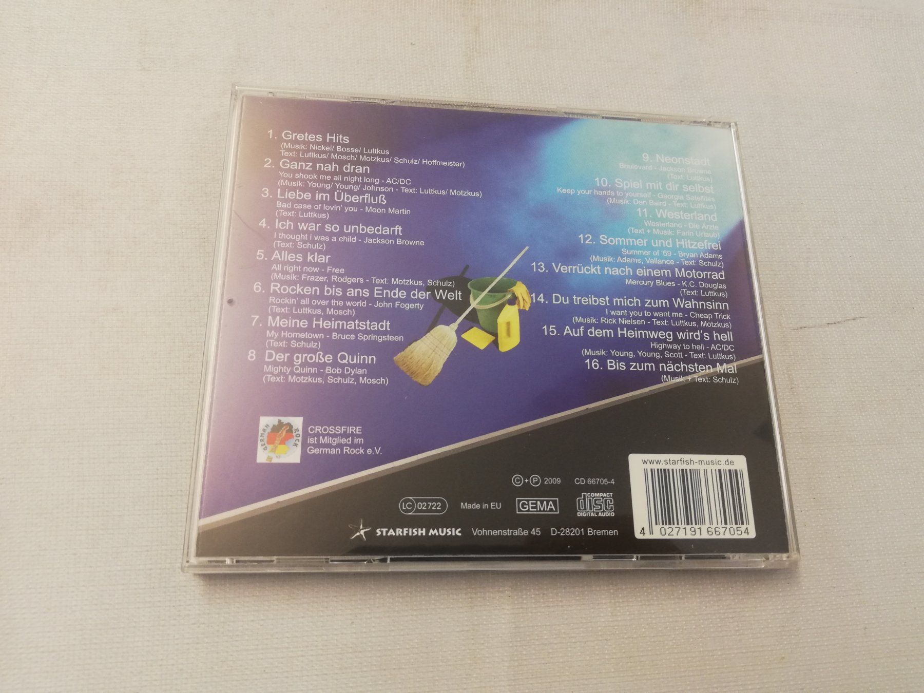 CD: CROSSFIRE - GREATEST HITS IN DEUTSCH – Usato da Bern venduto da Vinylsound.ch 1