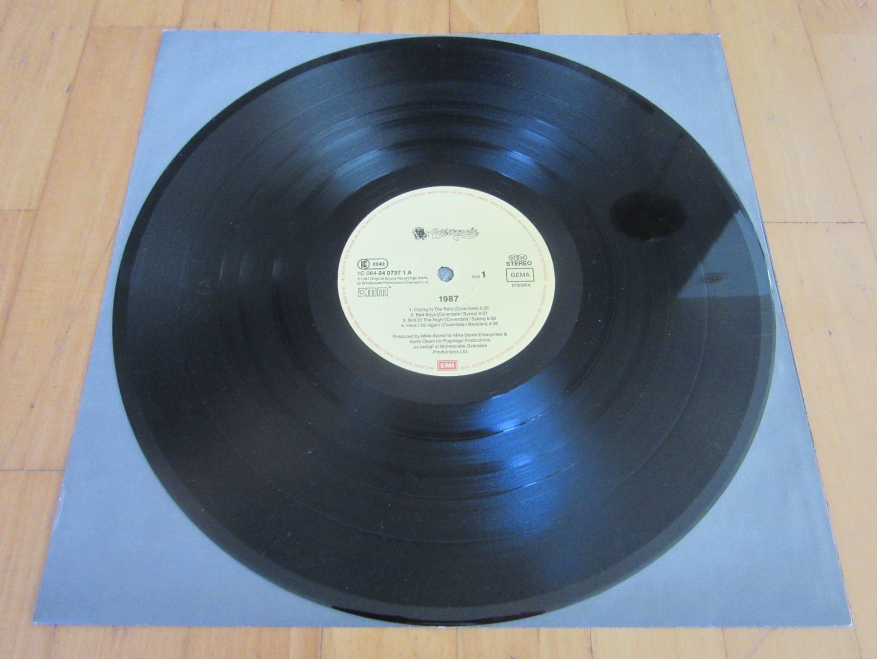 Schallplatten: Langspielplatte "WHITESNAKE" - 1987 – Gebraucht aus Degersheim von Tforelle 4