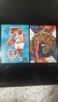 Lot de 2 cartes Fleer USA - Pippen et Hill