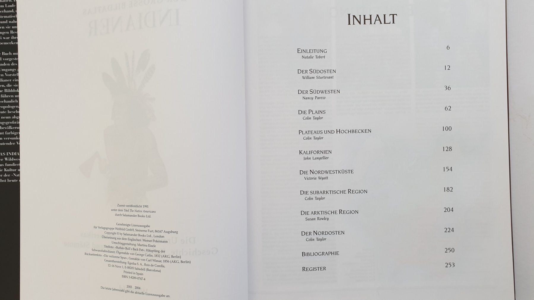 Bücher: Indianer. Der grosse Bildatlas. – Gebraucht aus Goldach von armando_r 2