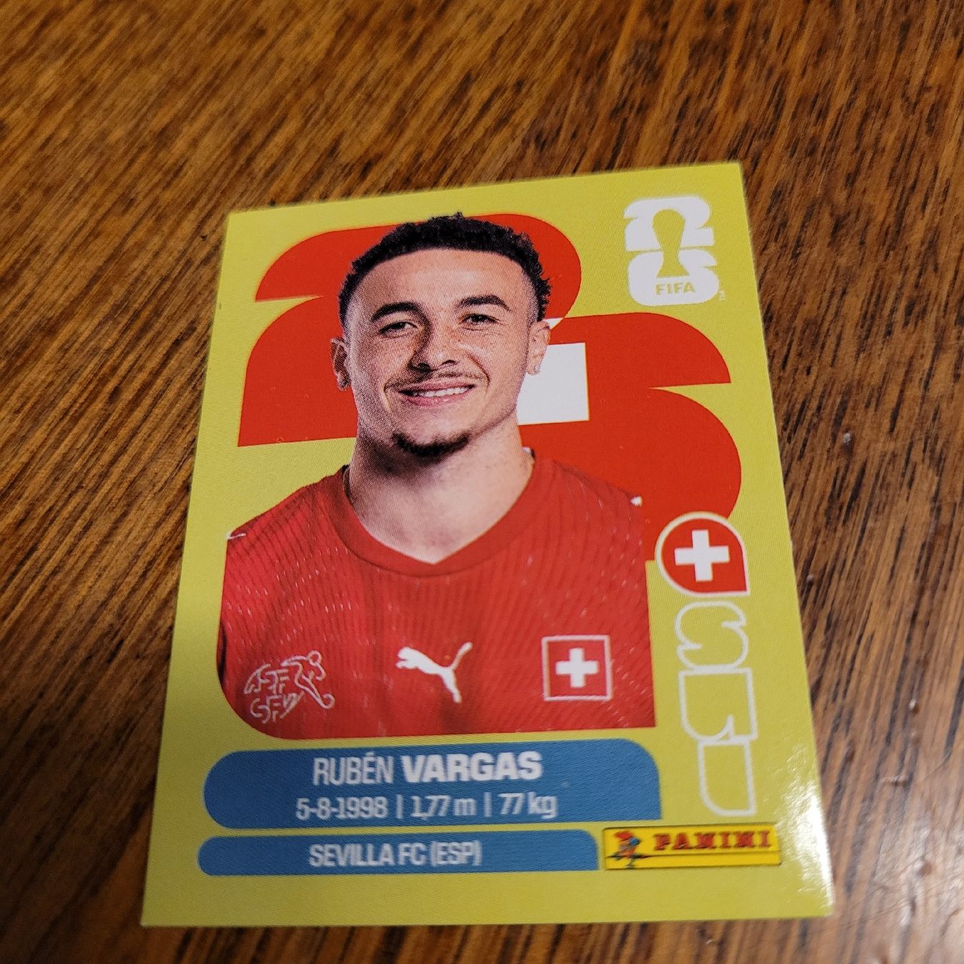 Panini Sammelbilder & Trading cards: Panini26 VARGAS – Neu (gemäss Beschreibung) aus Winterthur von Flomal