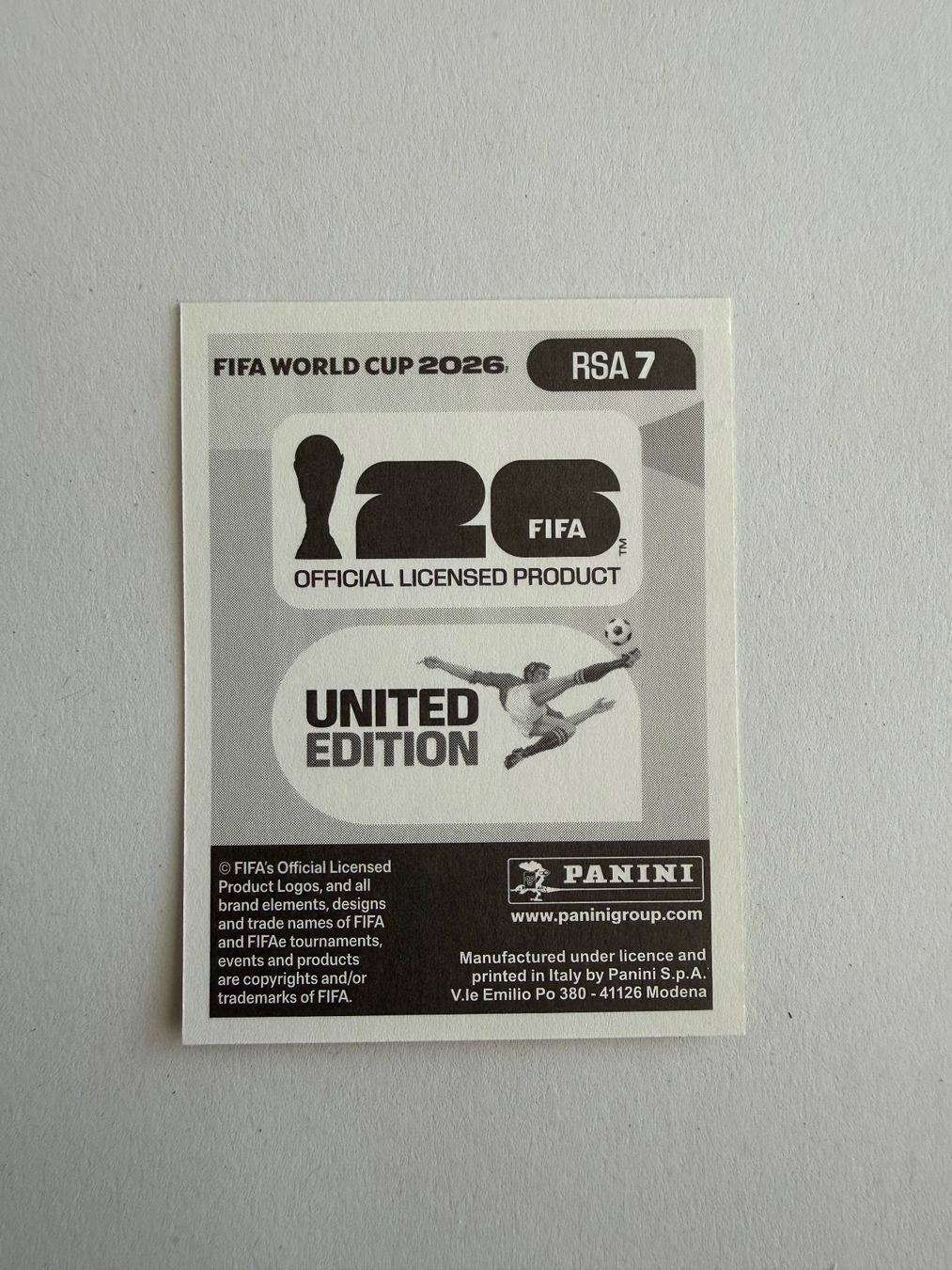 Panini Carte collezionabili: Ndamane RSA7 - Panini CH Edition WM 2026 – Nuovo (secondo la descrizione) da Grenchen venduto da nicus_aveiro 1