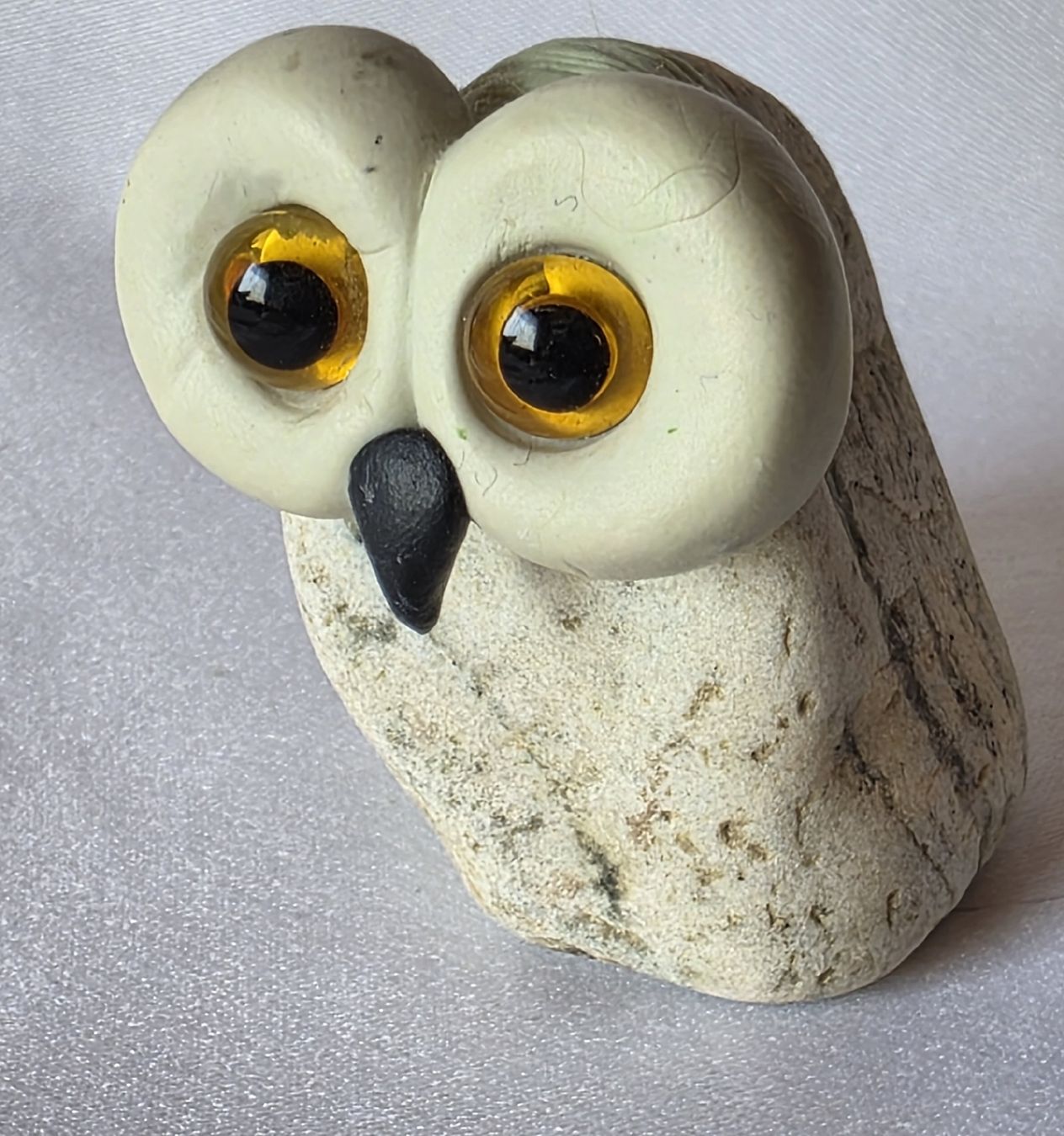 Statuette: Eule Figur Naturstein Handgemacht und einzigartig  – Nuovo (secondo la descrizione) da Rickenbach BL venduto da nicole611