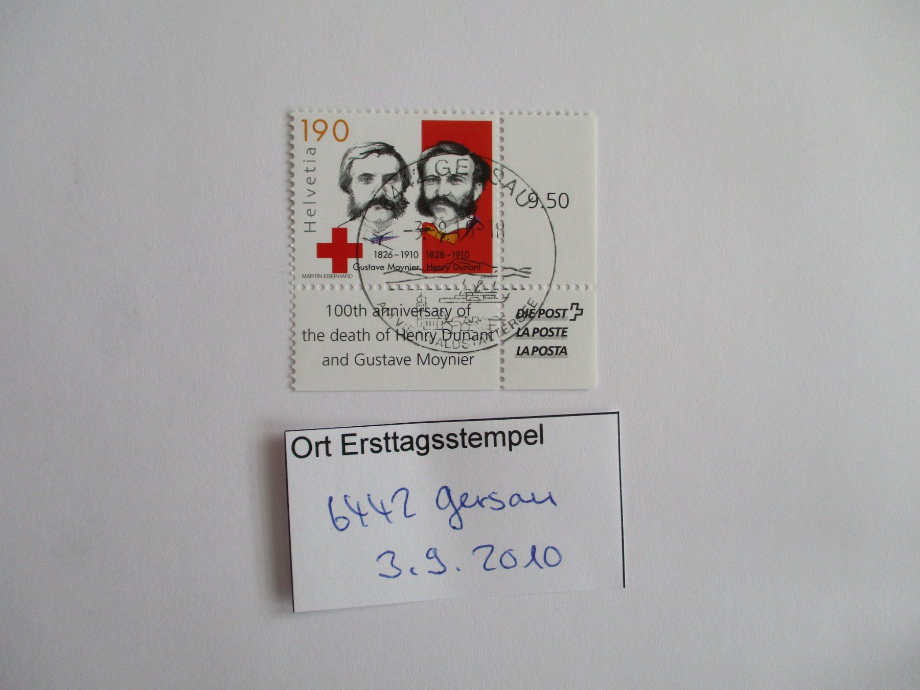 Tutti i francobolli: Voll Ort Ersttagsstempel 6442 Gersau – Usato da Langnau b. Reiden venduto da Aktuell88