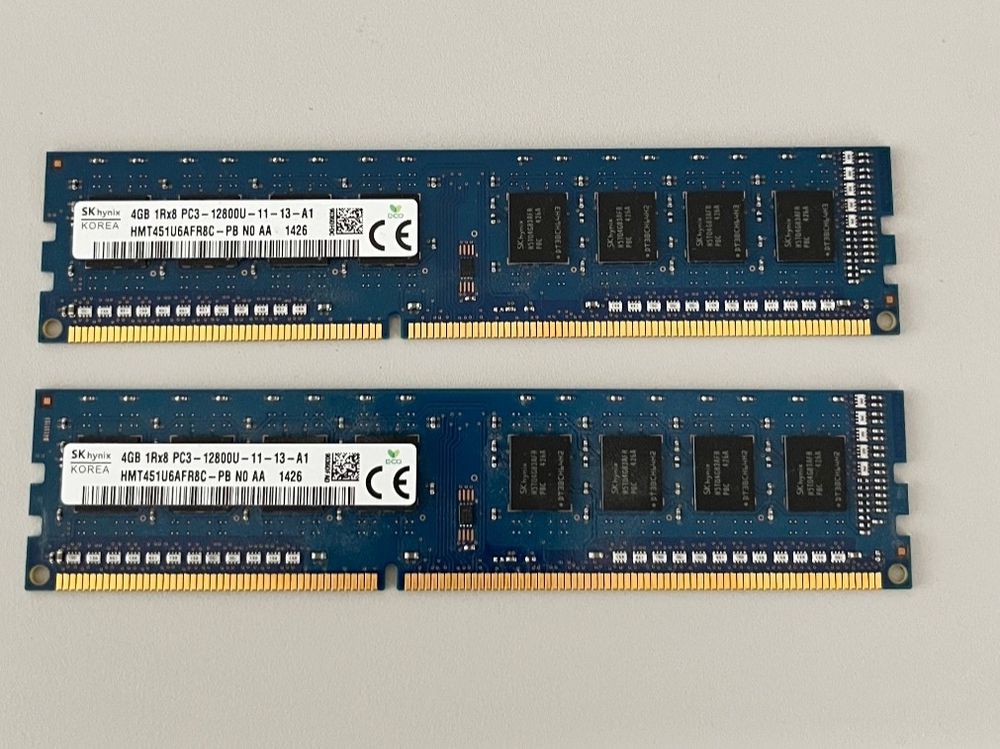 SK Hynix PC3 DDR3 12800U 8GB Memory kit (Gebraucht) in Luzern für CHF 5 ...