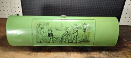 Wunderschöne alte Botaniktrommel 42 cm