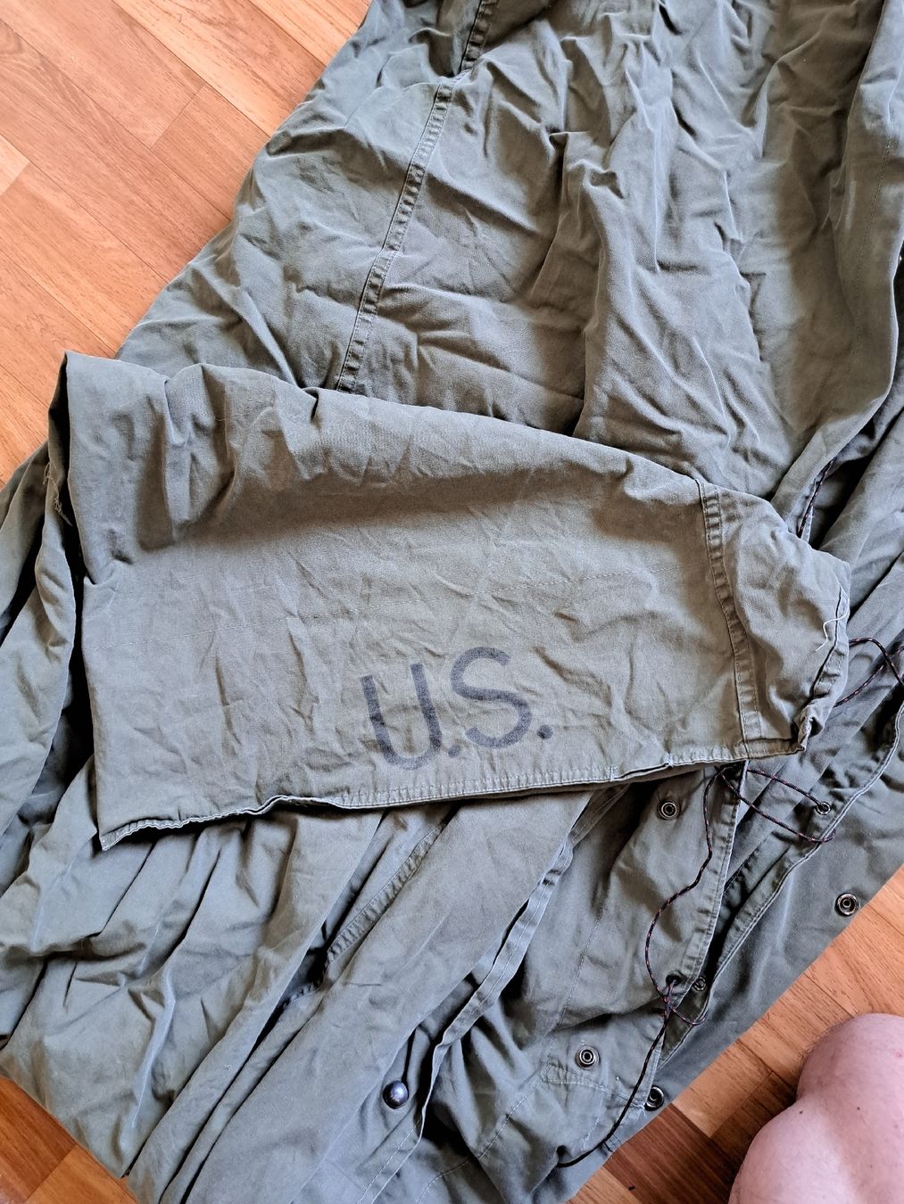 US Army Uniformi: US Army Schlafsackbezug WW 2 D-DAY – Usato da Aarburg venduto da moto100 1