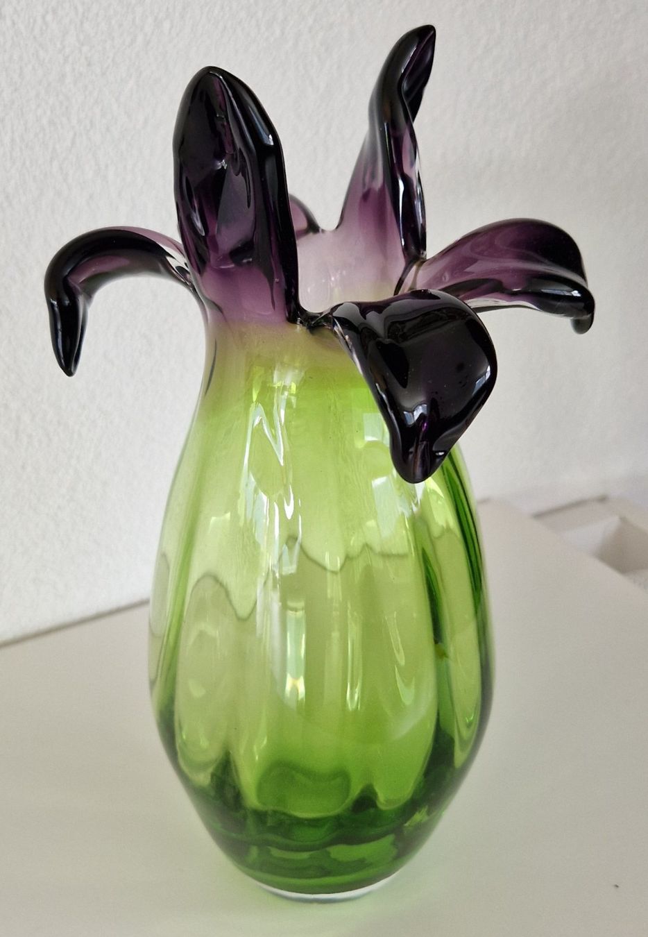 Vasi & Recipienti: Glasvase Kunstobjekt Deco Blume – Usato da Salouf venduto da PizMez12K