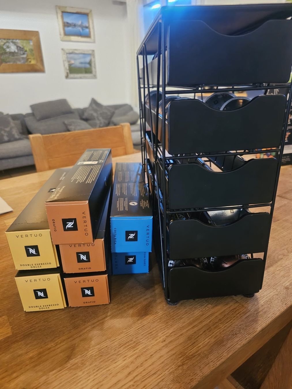 Nespresso Kaffeemaschinen & Espressomaschinen: Nespresso Delonghi Vertuo Lattissima – Gebraucht aus Tenniken von Patrick2369 2