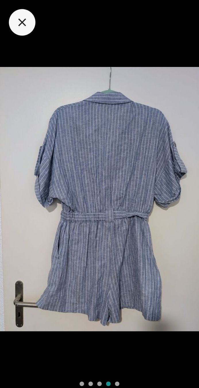 Zara Tute: Zara Jumpsuit Leinengemisch, L – Usato da Bern venduto da christiane_pr 2