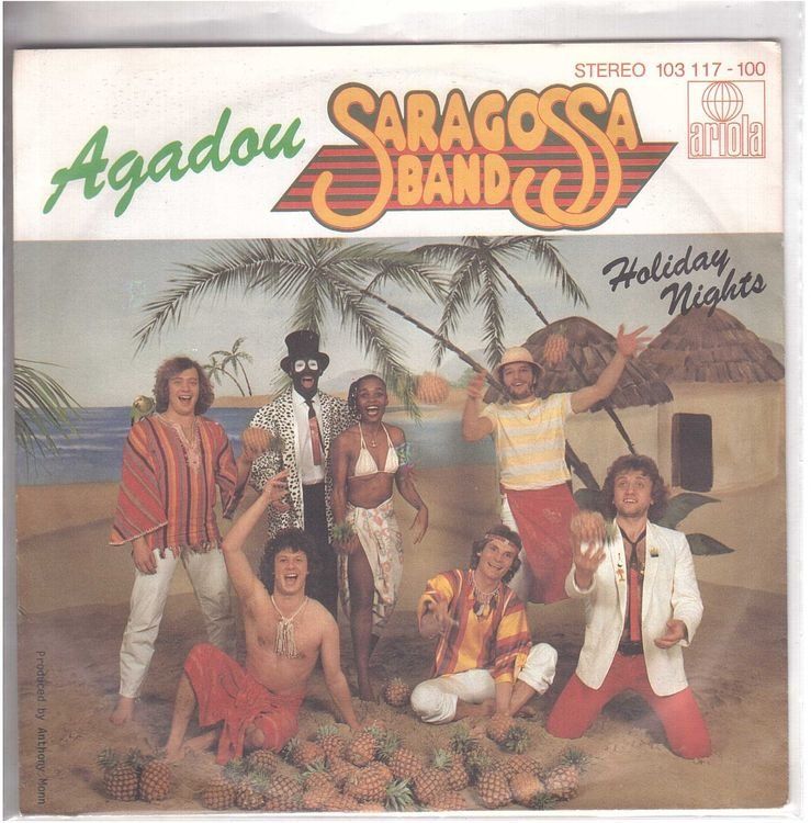 Schallplatten: Saragossa Band  --  Agadou  Single7 – Gebraucht aus Rheinau von asteng