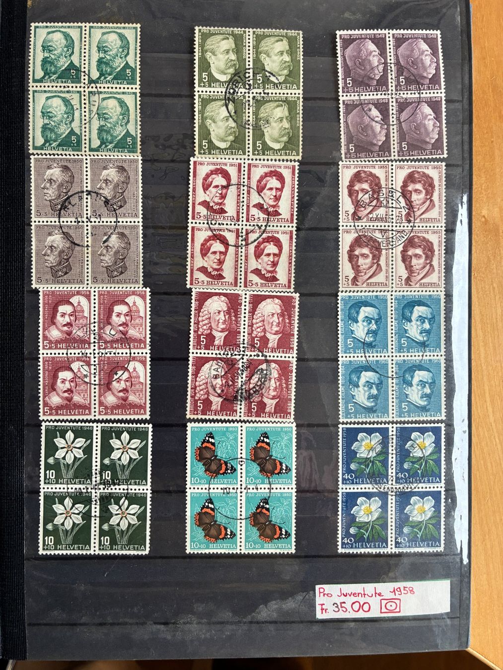 Album: Briefmarken – Usato da Münsingen venduto da kuesumarti 3