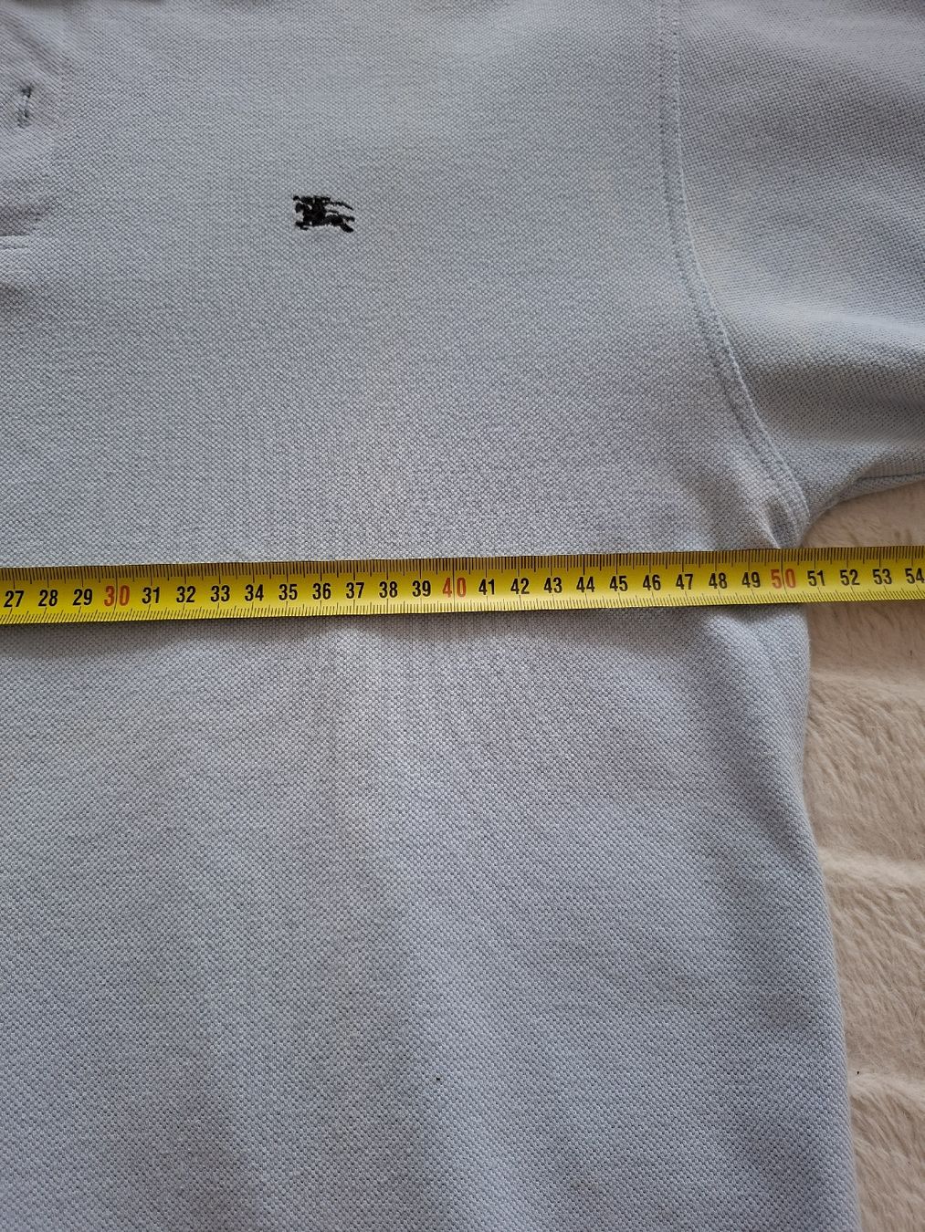 Burberry Magliette Polo: Polo manches longues bleu clair taille M – Usato da Renens VD venduto da ser_j2fn 5