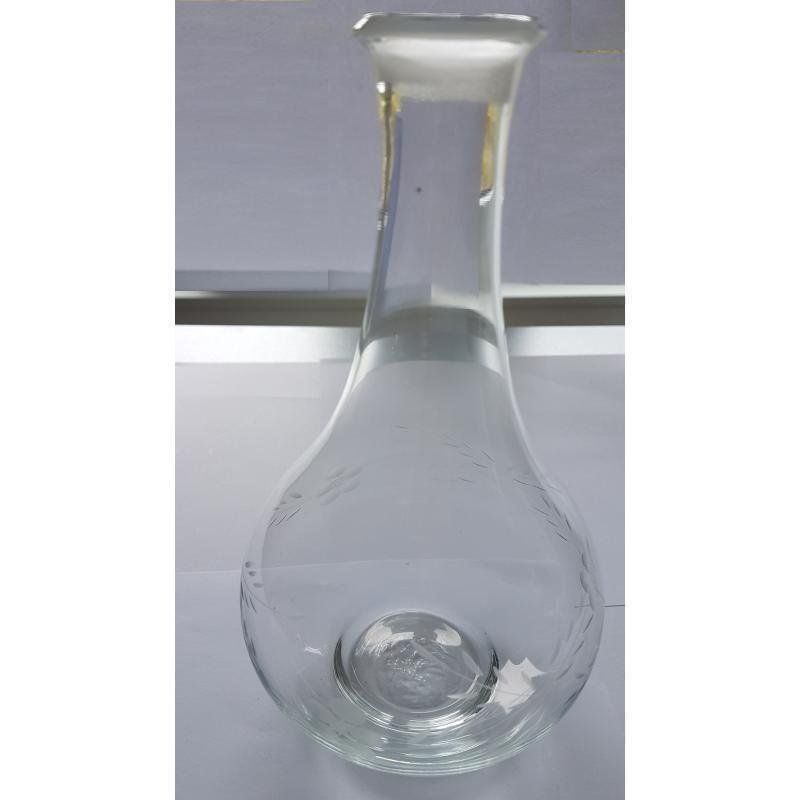 Carafes: Antike Karaffe mit 6 Gläser mit Ätzdekor – D'occasion à Kaltbrunn par Condor2 9