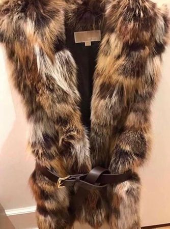 LAST CHANCE! -  NEUE Michael Kors Pelz Veste Gilet