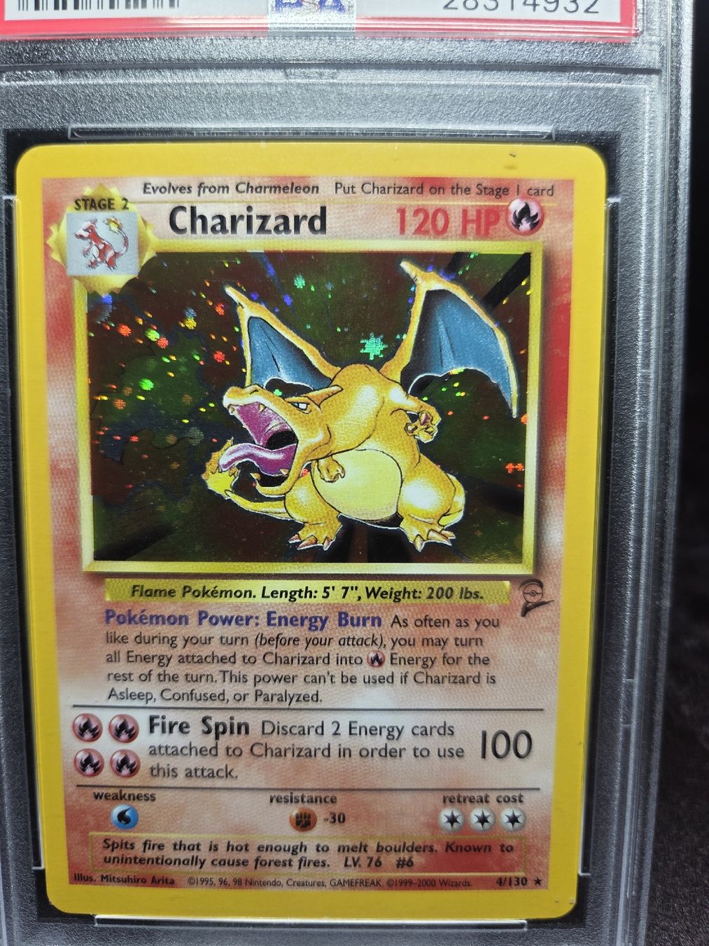 Pokémon Carte collezionabili: CHARIZARD HOLO PSA 9 Mint Base II Pokemon – Usato da Lauerz venduto da gp9_zt9k 3
