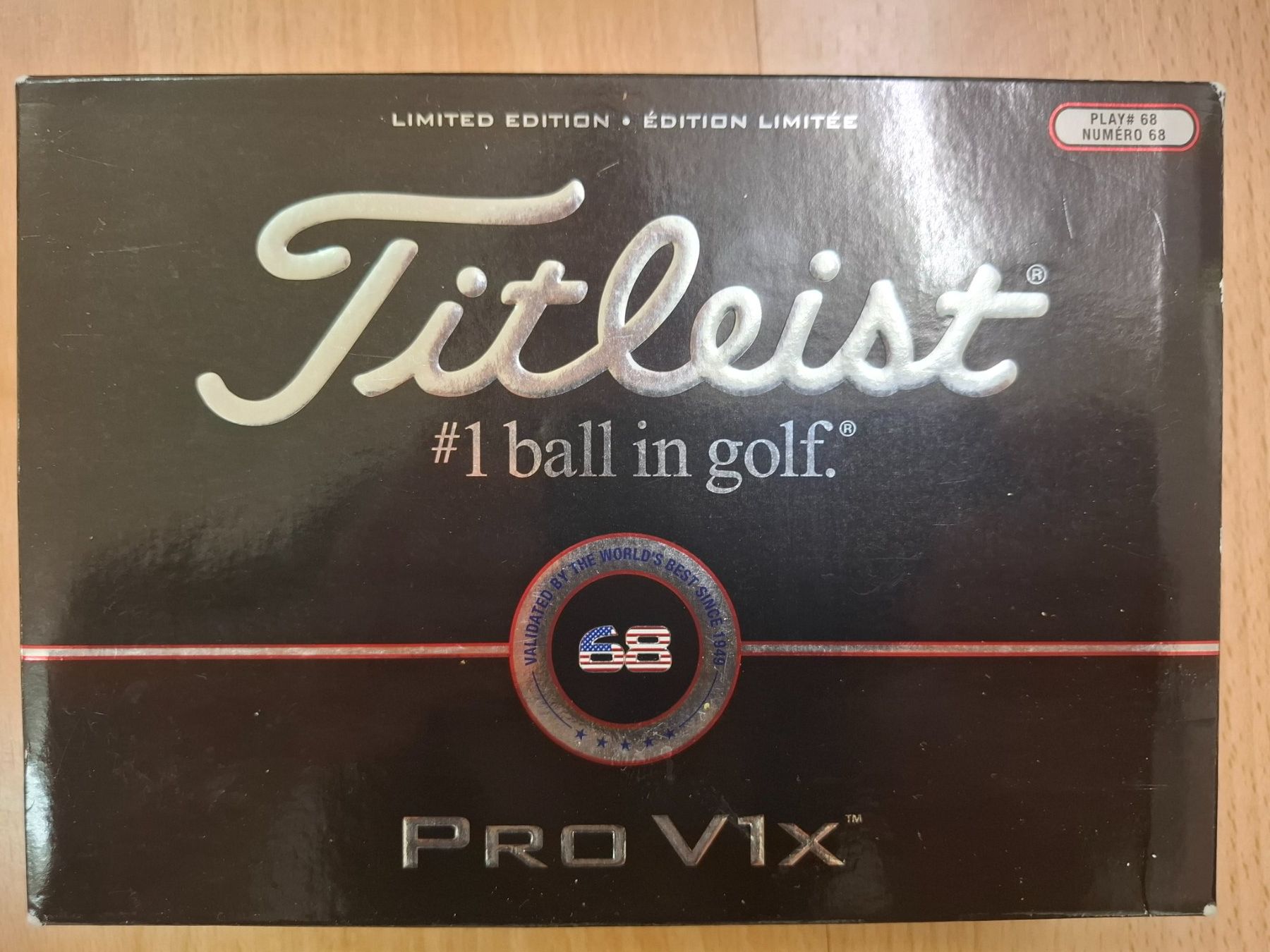 Titleist Bälle: Titleist ProV1 X Limited Edition 68 – Neu und originalverpackt aus Freienstein von Flyfish3