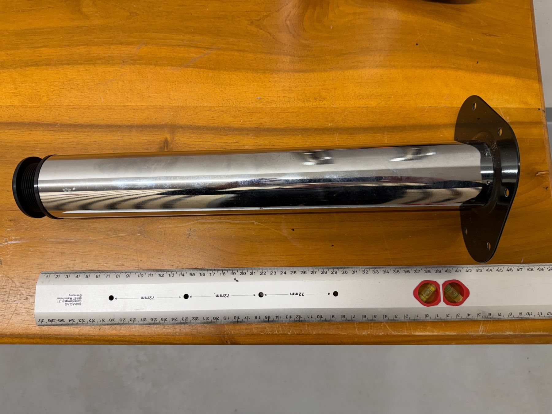 Altri mobili: 4 Chrom Beine  40+2 cm lang – Usato da Berg TG venduto da rei_22z6