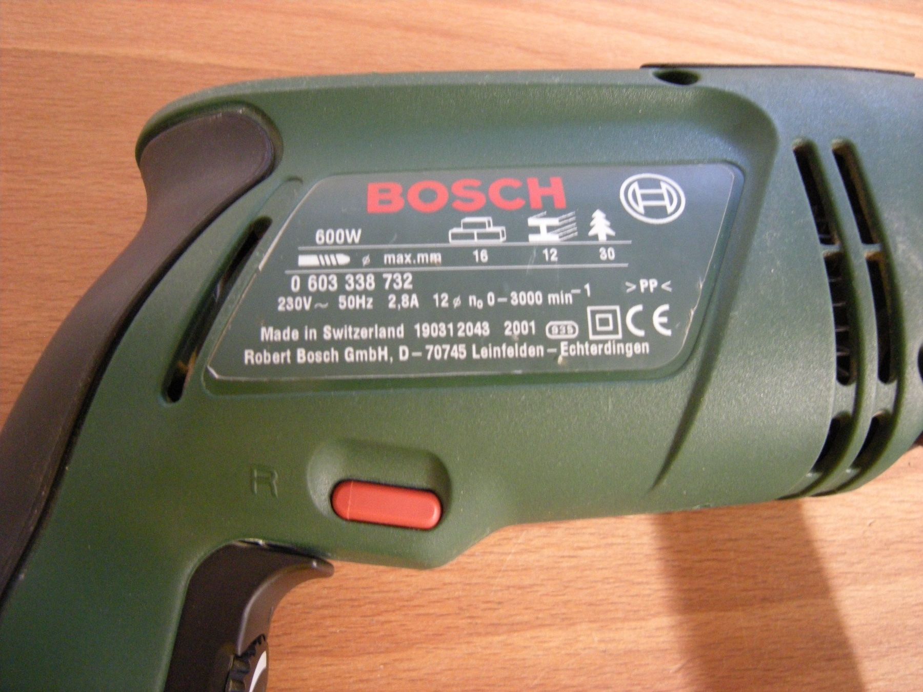 Bosch Perceuses: SCHLAGBOHRMASCHINE BOSCH PSB 600RE – D'occasion à Basel par Ceebee62 5