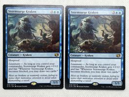 MTG Stormsurge Kraken C14 018 Englisch Rare 2x