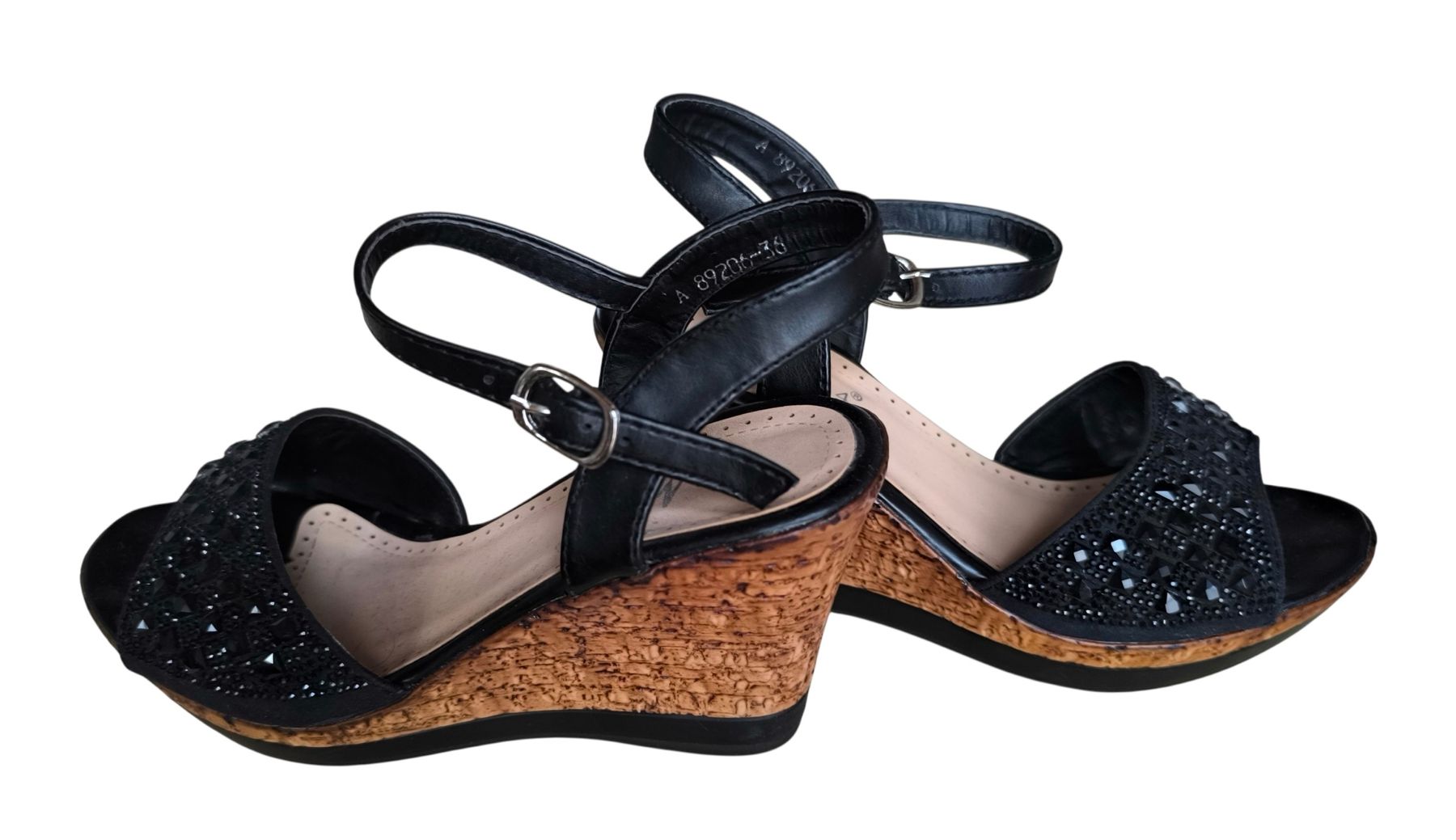 Scarpe da donna: Keilstiefeletten Gr.36 mit Glitzersteinchen – Usato da Gettnau venduto da Immortal_ 2