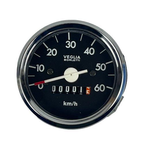 Piaggio Ciclomotori: VEGLIA Tacho 60mm schwarz NOS – Nuovo e nell'imballaggio originale da Hallau venduto da mofaplus