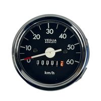 VEGLIA Tacho 60mm schwarz NOS