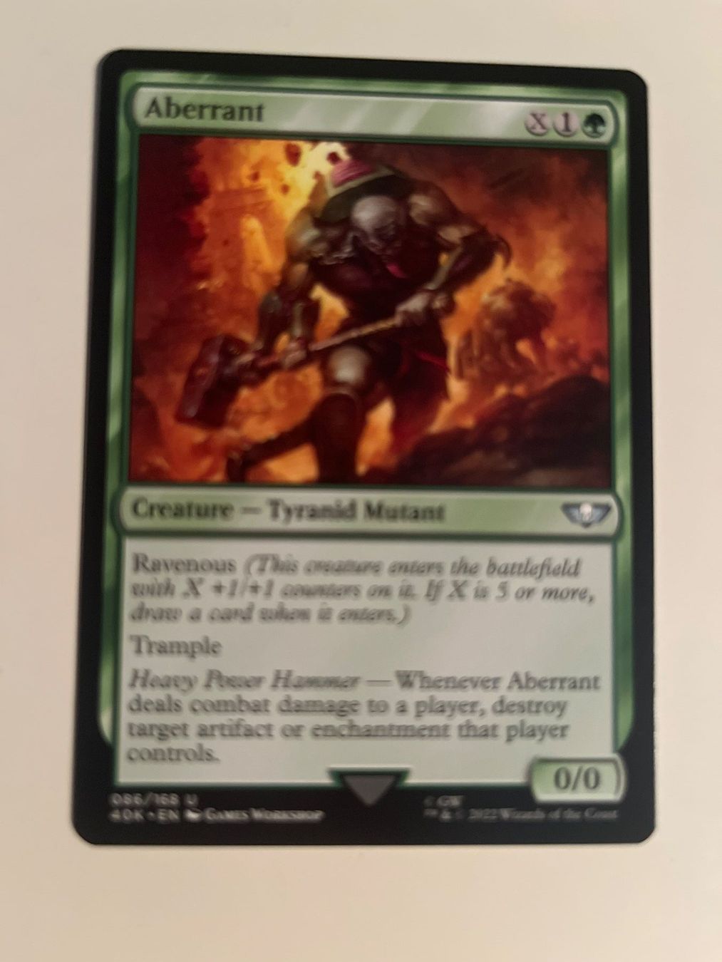 Magic The Gathering Sammelbilder & Trading cards: 1 x Aberrant - Magic: The Gathering - MtG – Gebraucht aus Kriens von Shadi1980