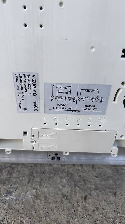 V-Zug Cucine: Induktionskochfeld V-Zug – Usato da Künten venduto da buli76 2