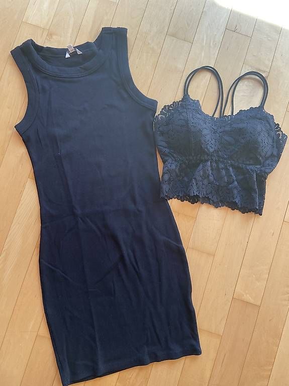 Vestiti: Neuwertiges Kleid XS + Top – Usato da Mollis venduto da sch_7b5z