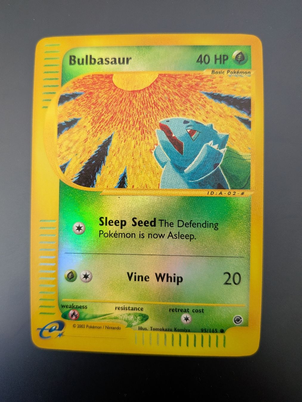 Pokémon Cartes à collectionner: Bulbasaur 95/165 Reverse Holo Pokémon Expedition Base Set – D'occasion à Bironico par NM_Emporium