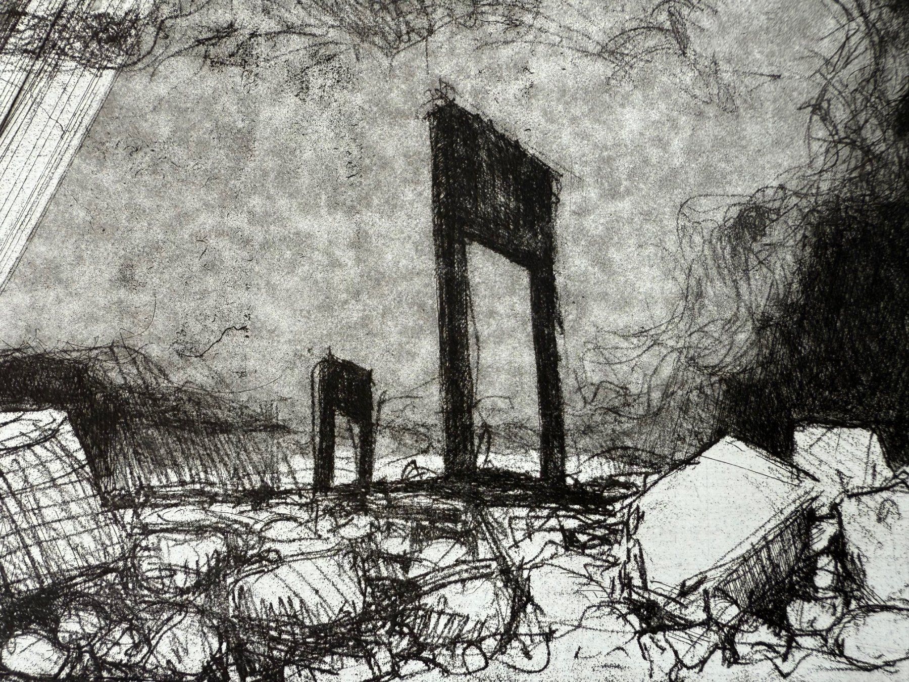 Grafica & Litografie: Lithographie von Theo Hurter – Usato da Winterthur venduto da Barunggeli 4