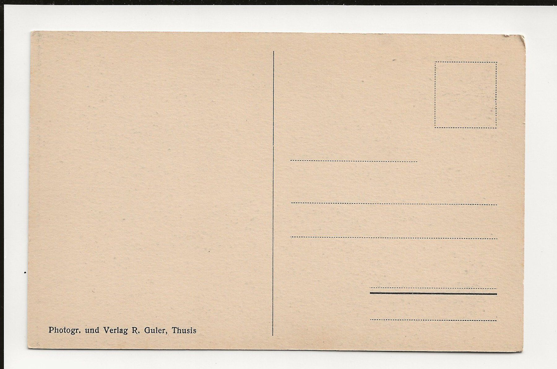 Cartes postales: AK ca. 1940 Sufers GR – D'occasion à Greifensee par 315WDO 1