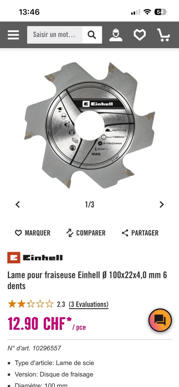 Tutte le macchine: Machine lamello, fraiseuse à lamelle – Usato da Delley venduto da tine220 1