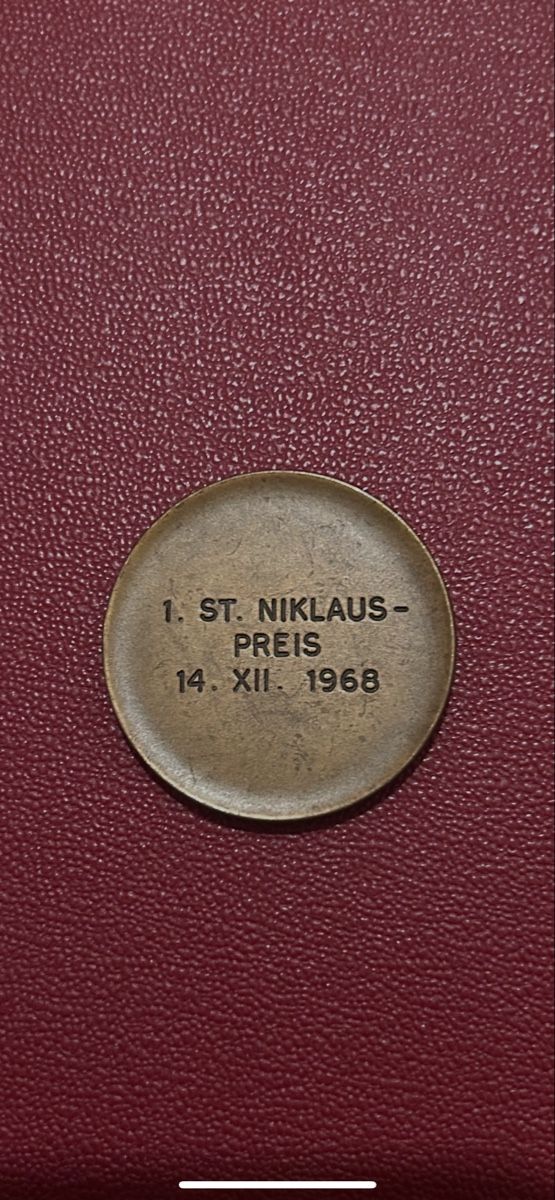 Medaglie: 1. St.Niklaus Preis 1968 – Usato da Breganzona venduto da Milesbo 1