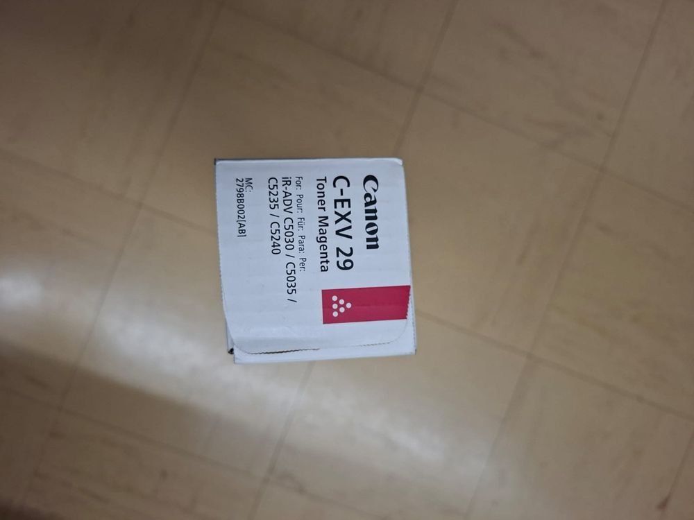 Canon Cartucce per stampanti & toner: Canon C-EXV 29 Toner Magenta – Nuovo e nell'imballaggio originale da Liestal venduto da CTEAG 1