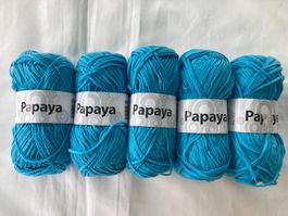 ***   5 Strangen Sommerwolle à 50 g   ***   71%   Baumwolle