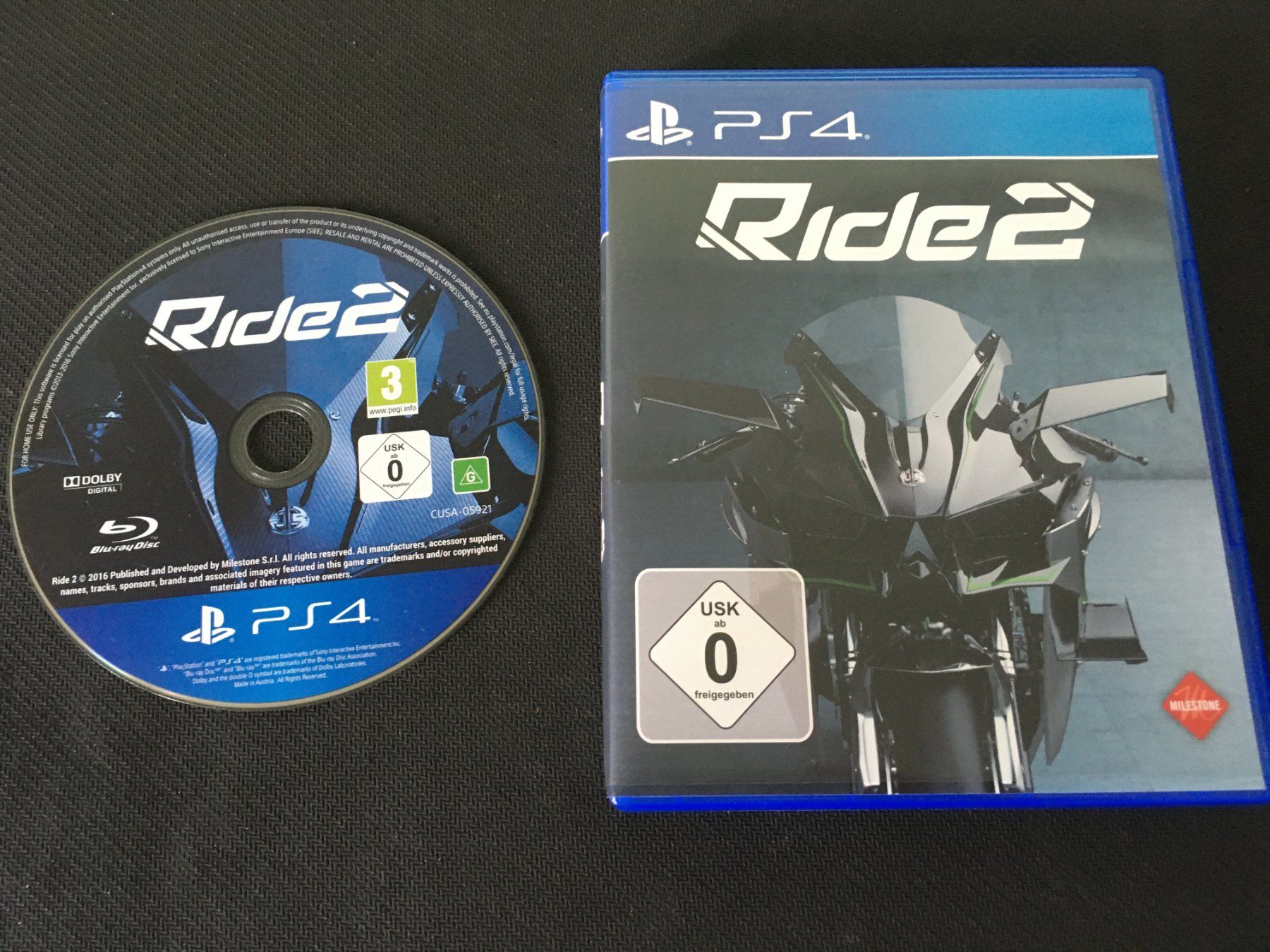 Sony Spiele: Ride 2 für PS4 / Playstation 4 – Gebraucht aus St.Gallen von sjosjo