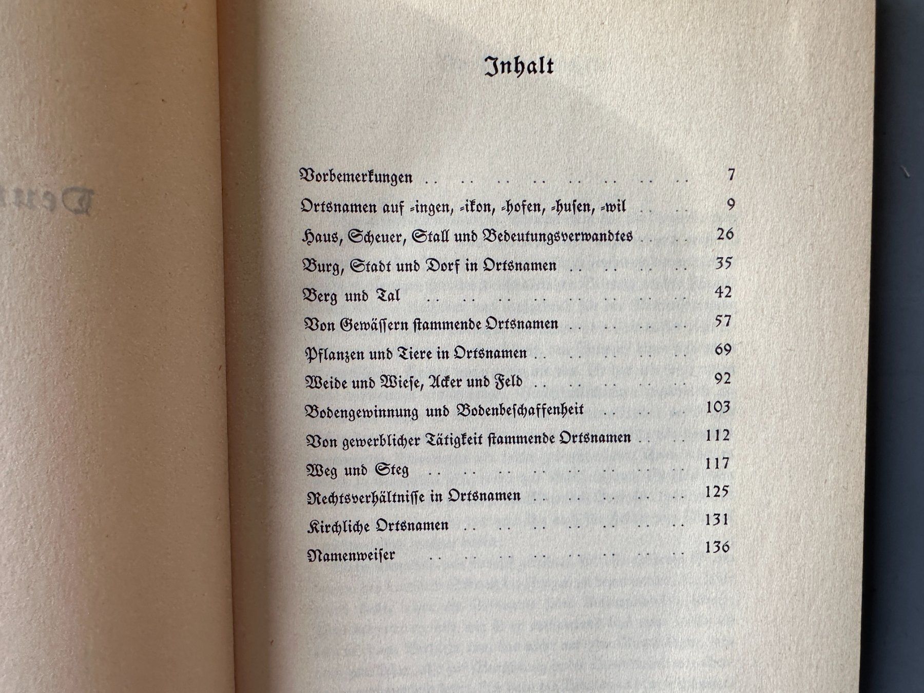 Bücher: Paul Oertli: Deutschschweizerische Ortsnamen – Gebraucht aus Zürich von allp 3