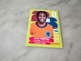 Panini FIFA Fussball WM 2026 Sticker Jeremie Frimpong NED 8