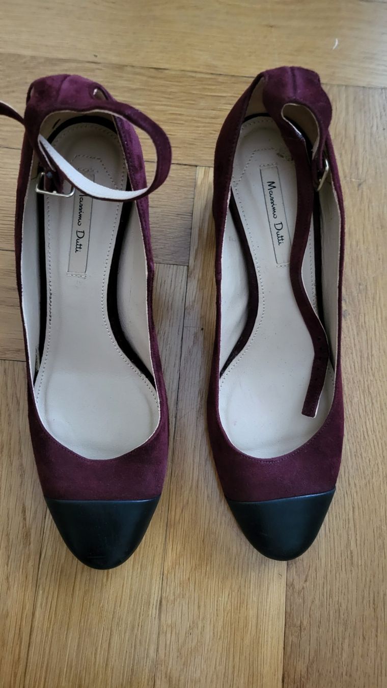 Massimo Dutti Scarpe da donna: Massimo Dutti Wildleder Pumps Gr. 40 – Usato da Zürich venduto da vio_ph9l