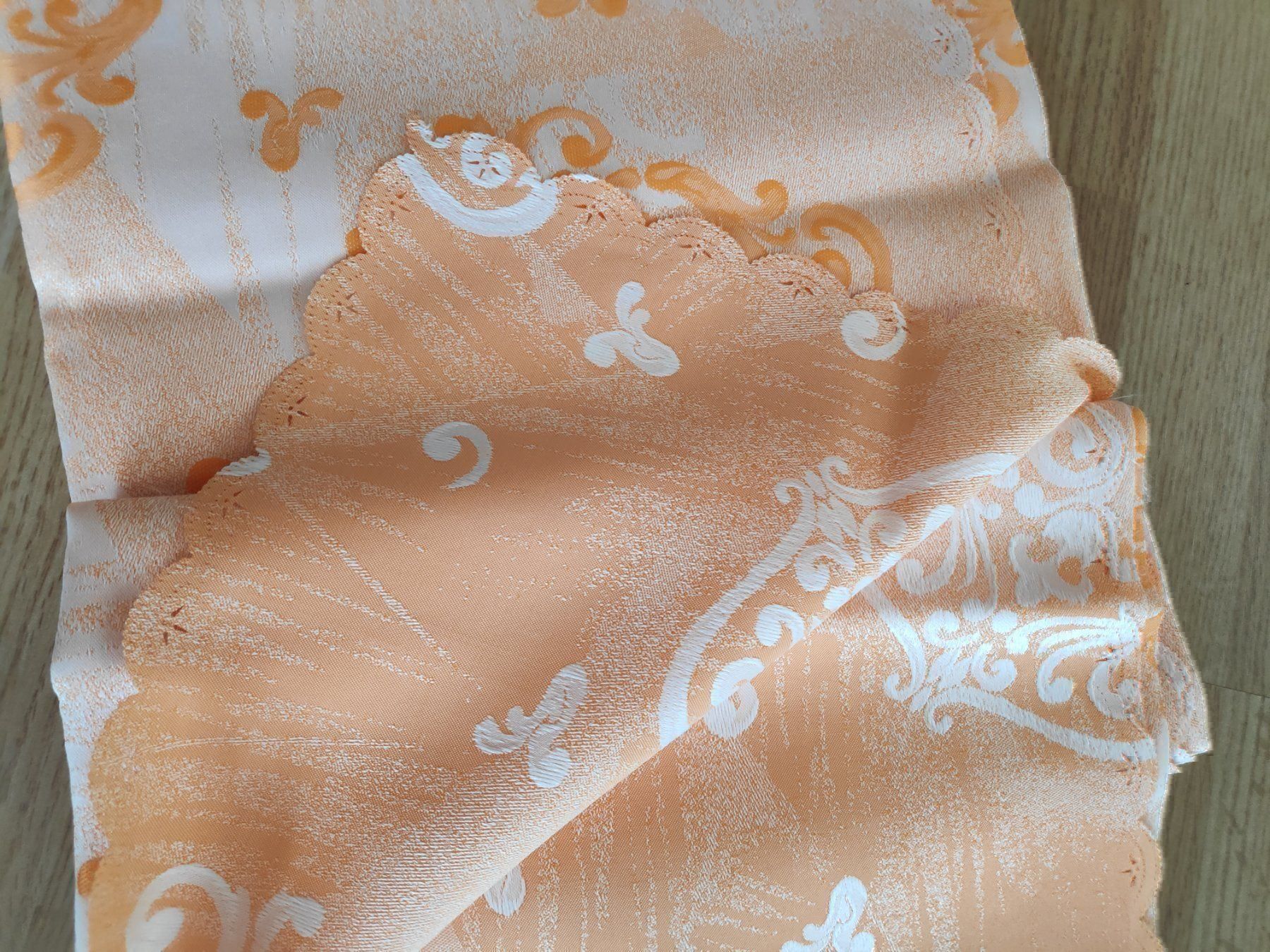 Tessuti: Nappes en tissu orange, double face – Nuovo e nell'imballaggio originale da Couvet venduto da fat_kyl7 2