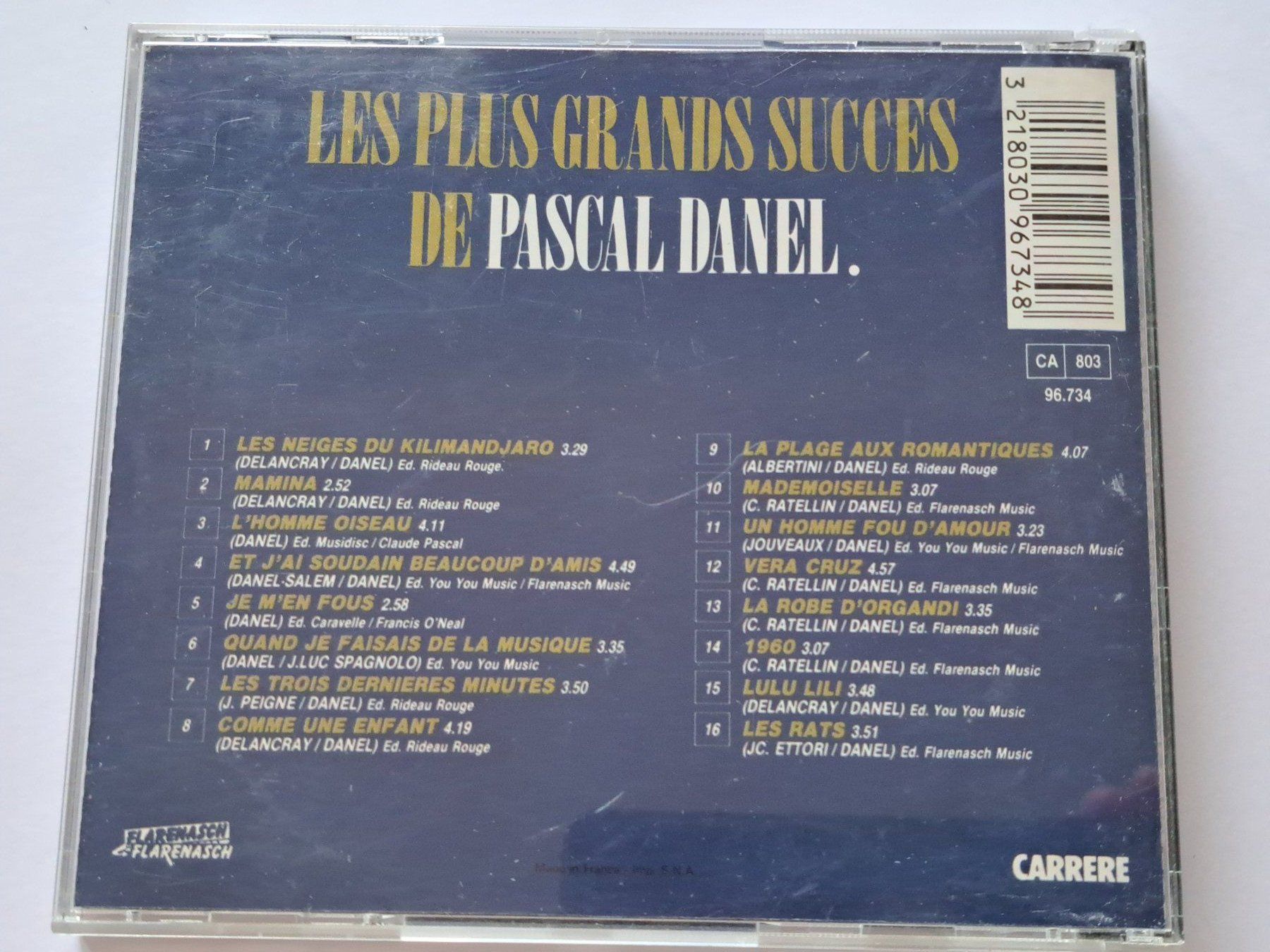 CDs: Cd Les plus grands succès de Pacal Danel – D'occasion à Pully par bro_n52j 2