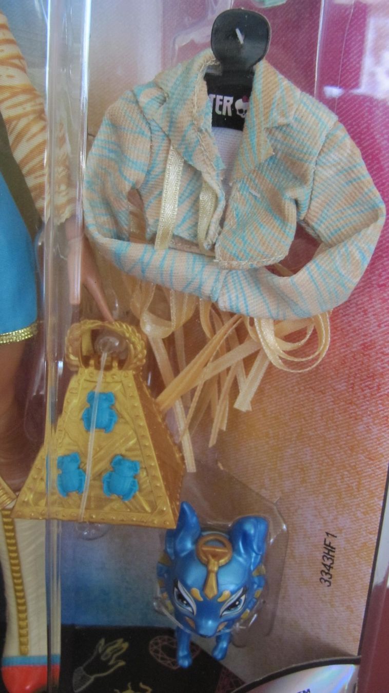 Bambole: Monster High Puppe Cleo de Nile – Nuovo e nell'imballaggio originale da Brunnen venduto da Kiwiland1 4