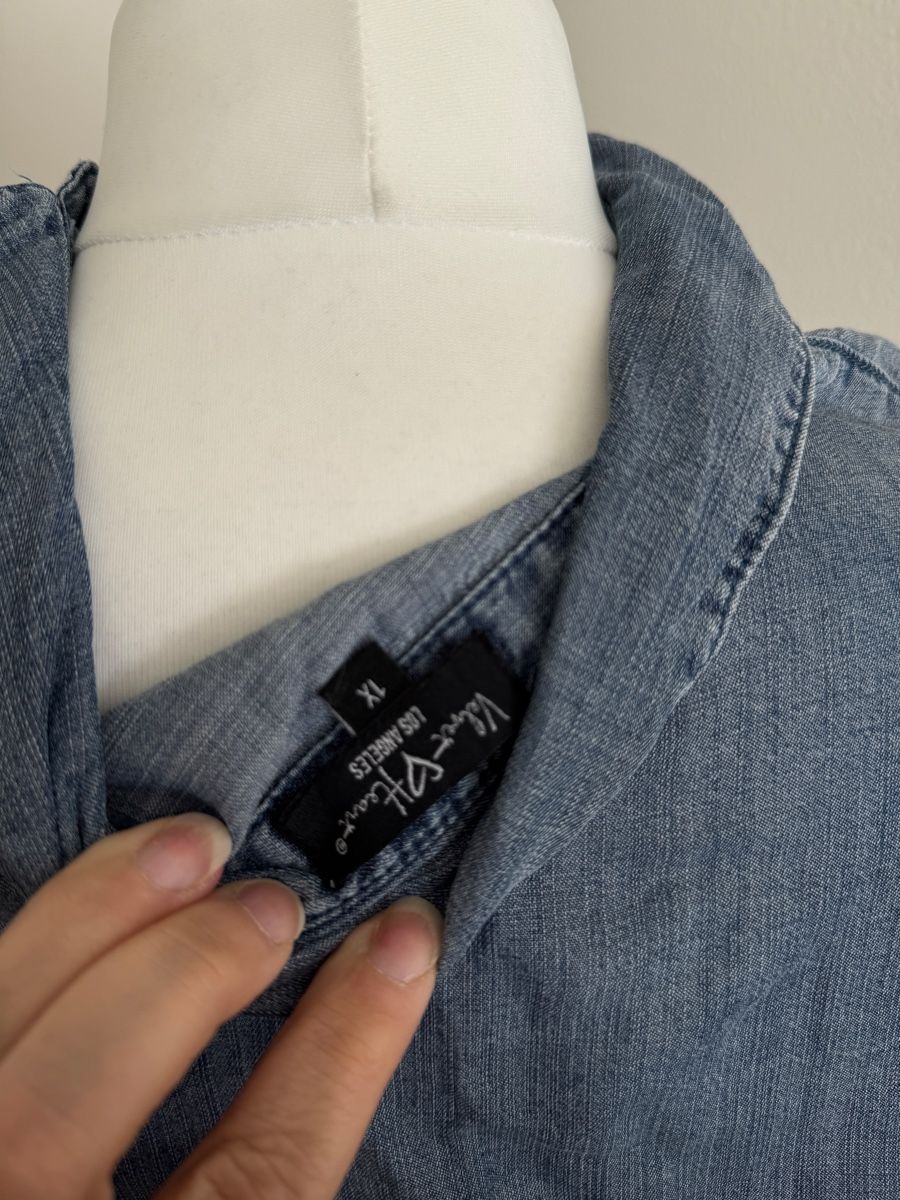 Blusen: Denim Bluse tailliert – Neu (gemäss Beschreibung) aus Muttenz von einfach-schoen 3