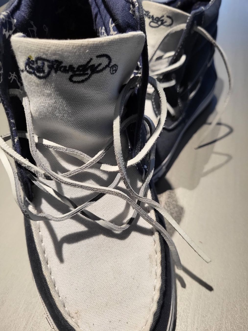 Ed Hardy Herrenschuhe: Ed Hardy Herren High-Top Sneaker – Gebraucht aus Rümlang von Orly-No.1 7